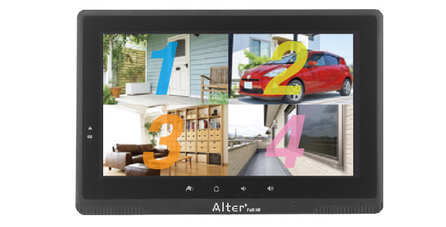 テルテル 】Alter フルHD無線カメラ＆モニターセット AF101 AFH-101