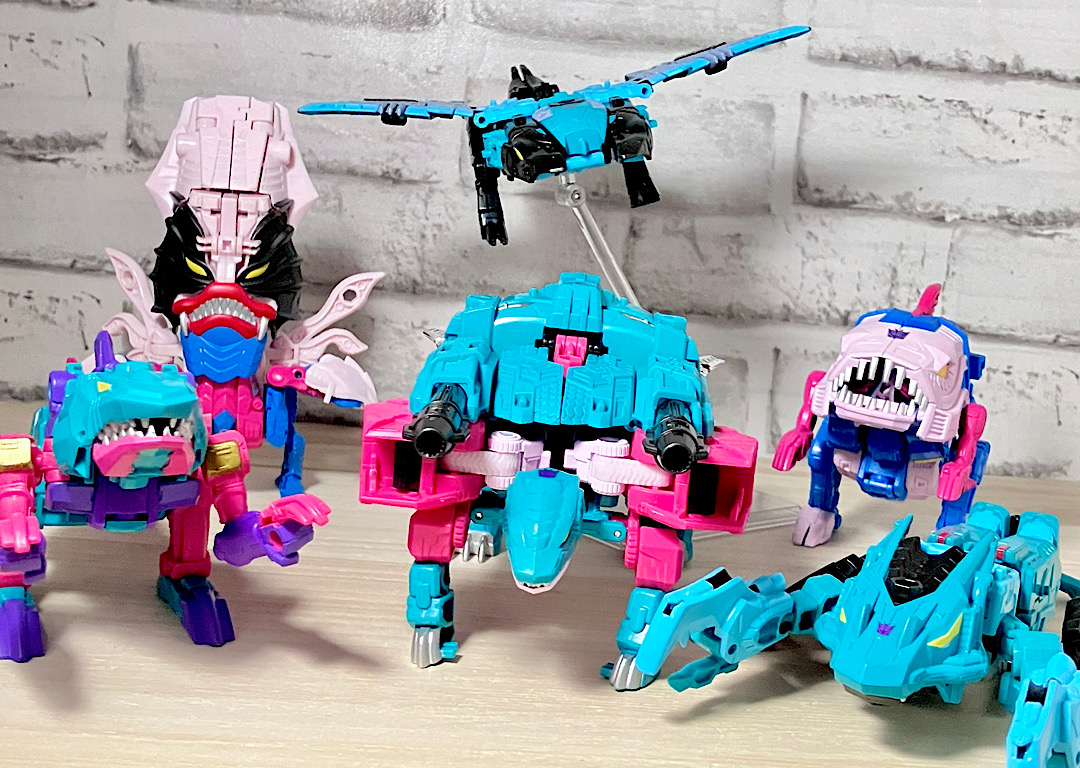 トランスフォーマージェネレーションセレクト シーコンズ レビュー①