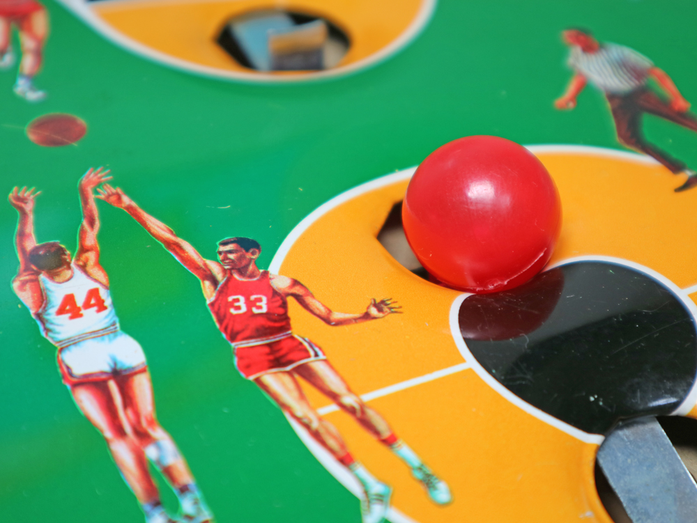 バスケットボール】昭和39年(1964)／エポック社