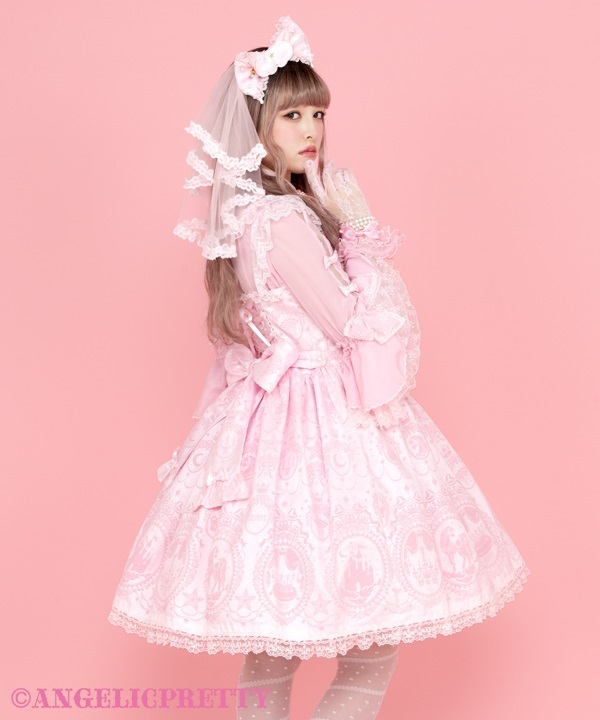 ビスクドール ジュモー フランス プリンセスドレス シェルカメオ