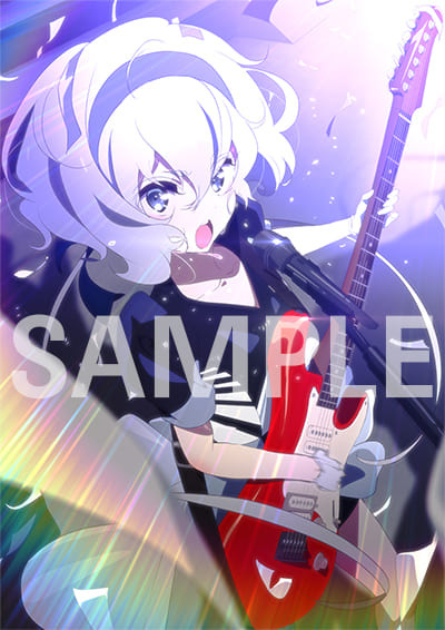 希少】ゾンビランドサガ☆アニメイト特典A3布ポスター☆サキ、純子