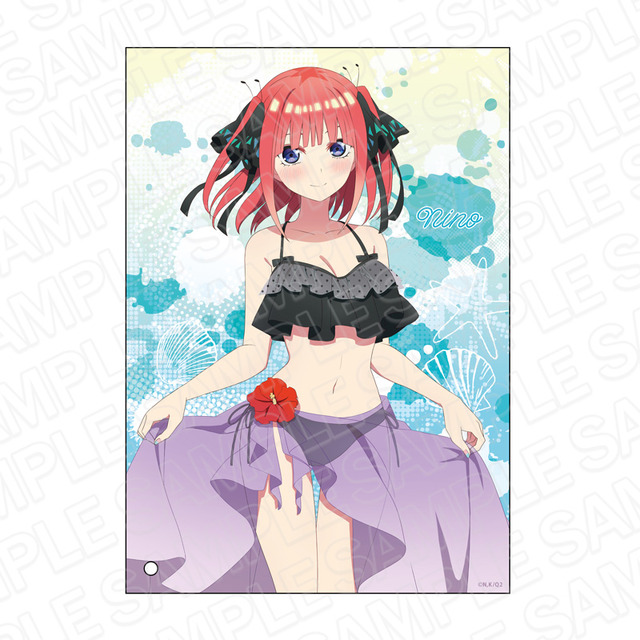 五等分の花嫁∬」5つ子たちの最新“水着”イラストグッズが登場！ ミニ
