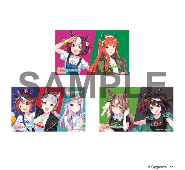 ウマ娘」よみうりランドとコラボ♪ ウマ娘デザインの焼そばU.F.O.が