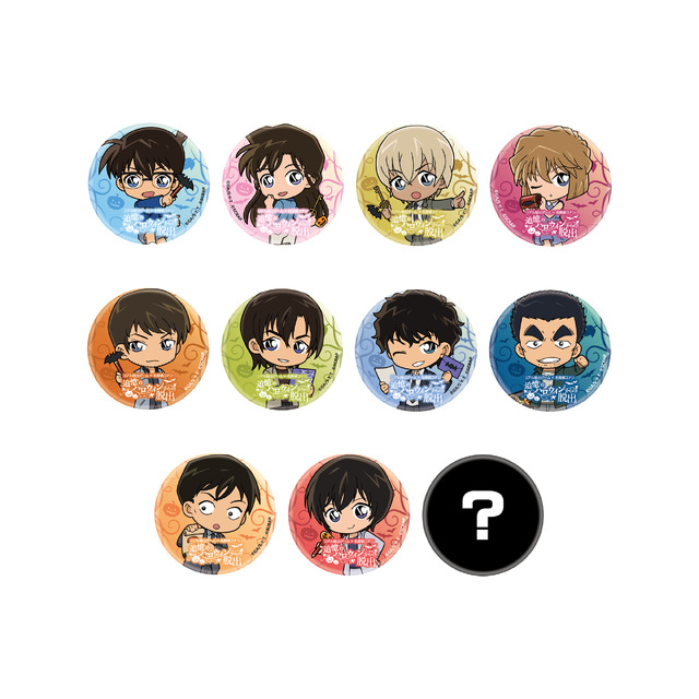 名探偵コナン リアル脱出ゲーム 安室透 降谷零 風見 缶バッジ8、アクキー