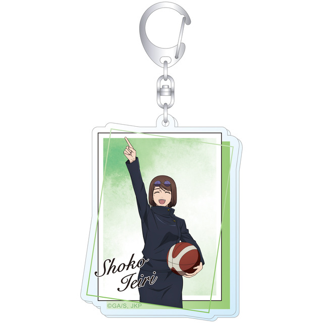 呪術廻戦 家入硝子 缶バッジ TOHO オーロラ バスケ 呪術廻戦 バスケ TOHO