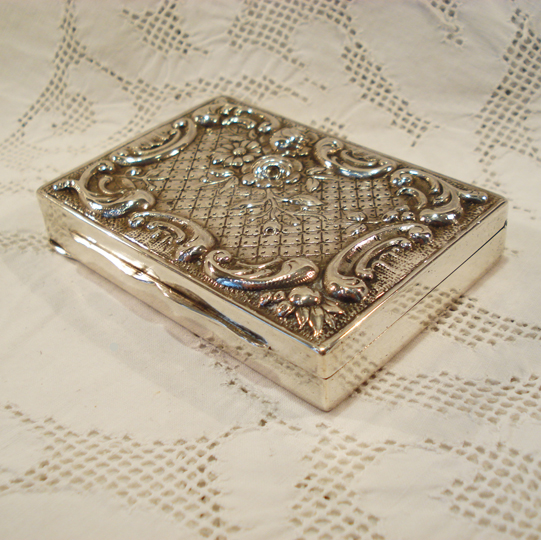 純銀950刻印 煙草入れ シガレットケース 金工 骨董古美術 Yahoo