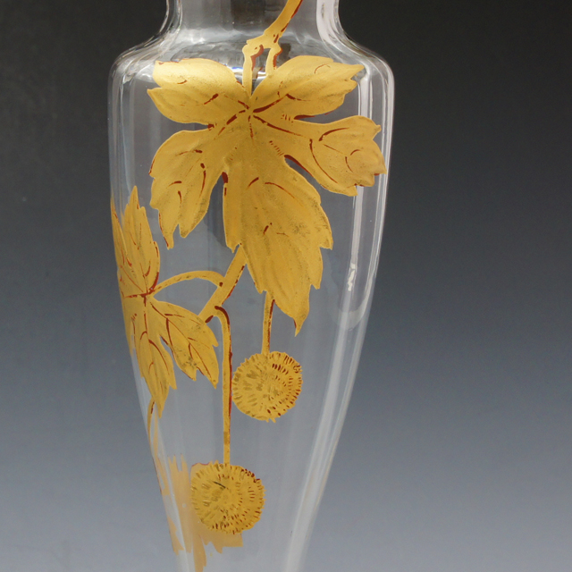 マヨルカガラス花瓶スペイン吹きガラス美術民藝工芸品アンティーク