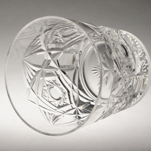 602 BACCARAT オールドバカラ ラグニーLAGNY カラフ 黄色被せ 602