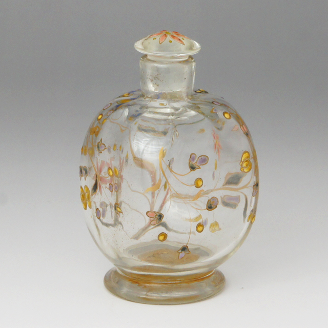 エミール・ガレ クレマンス 香水噴霧器 1890年代 アンティーク 美品