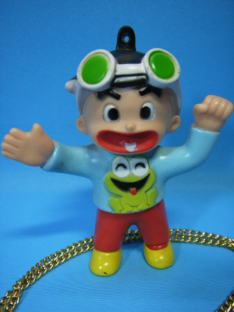 レア☆パトラ ど根性ガエル ひろし ソフビ人形 9．0cm 当時物