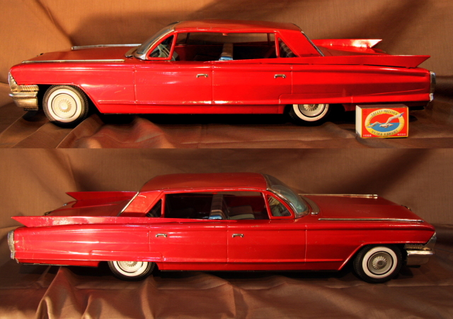 E*S様 ヨネザワ キャデラック パトカー ブリキ E*S様 ヨネザワ