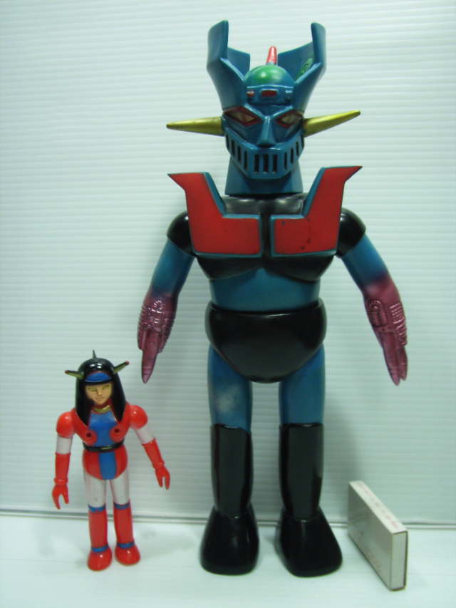 貴重☆バンダイ マジンガーZ ソフビ人形 大 29．0cm 当時物 現状