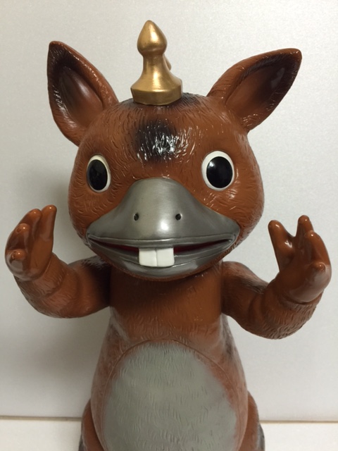 マルサン 快獣ブースカ 丸美屋 あじかつを ノベルティ版 ゼンマイ 怪獣