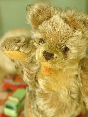 アンティークスーティータイプベア テディベア クマぬいぐるみ 東欧