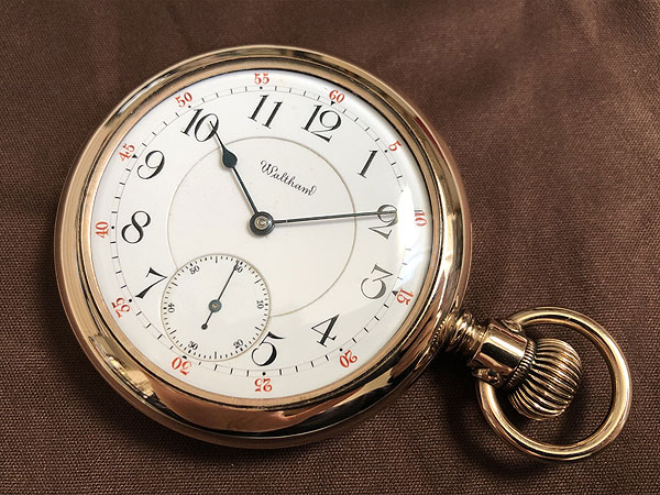 HA-6906| ウォルサム 懐中時計 リバーサイドマキシマ 23石 16サイズ