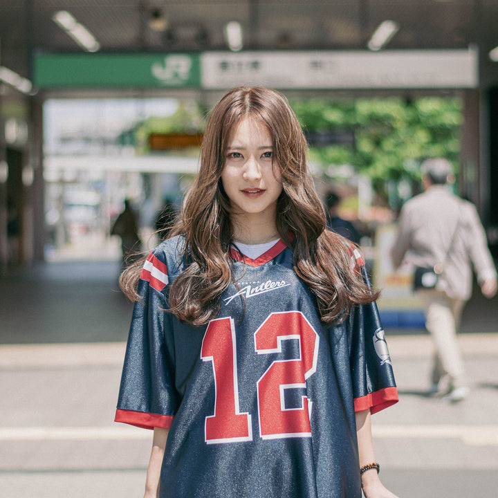 鹿島国立】アメフト風シャツ（ネイビー） – 鹿島アントラーズFC - 公式