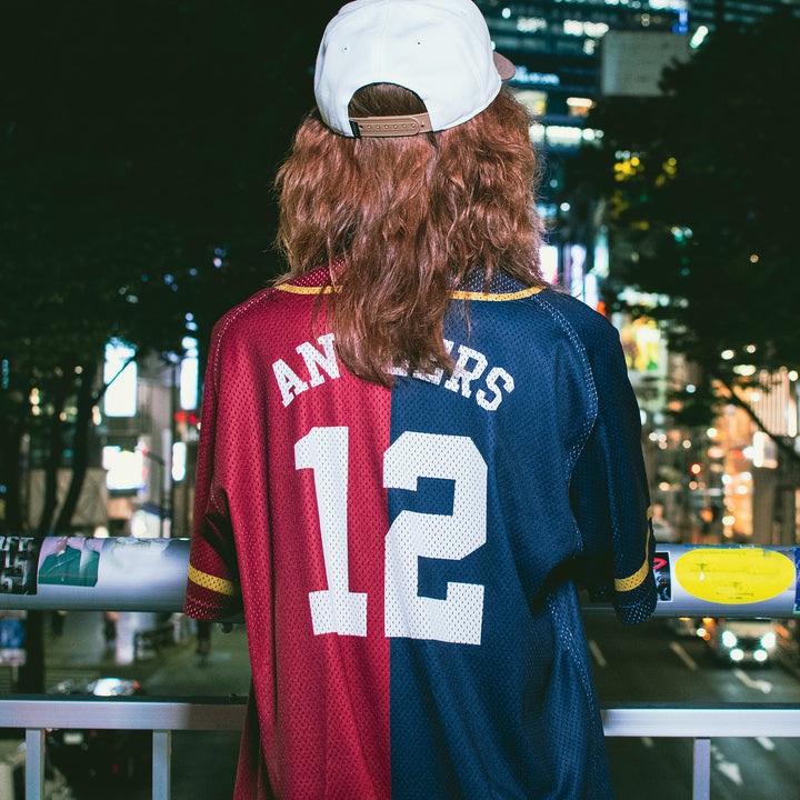 鹿島アントラーズ#鹿島国立ベースボールシャツ2着 鹿島アントラーズ