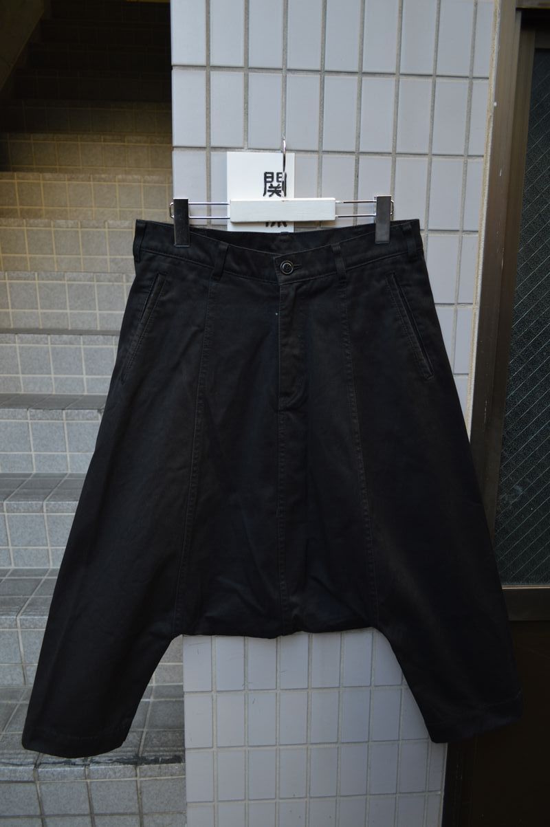 BLACK COMME des GARCONS】サルエルAD2010 ポリ縮 BLACK COMME des