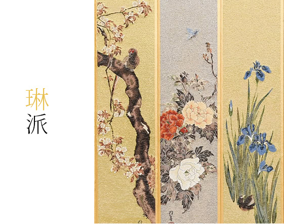 日本の心京都宮錦織、高級美術壁掛 川島織物 京都 西陣織カレンダー