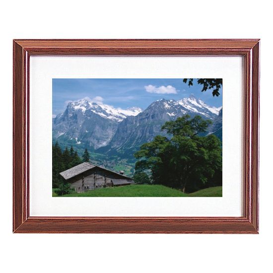 King 木製額縁 すずかぜ 4切 ブラウン | アサヌマネットショップ