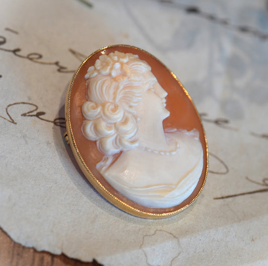 ヴィンテージ カメオ ペンダントトップ | 芦屋Antico