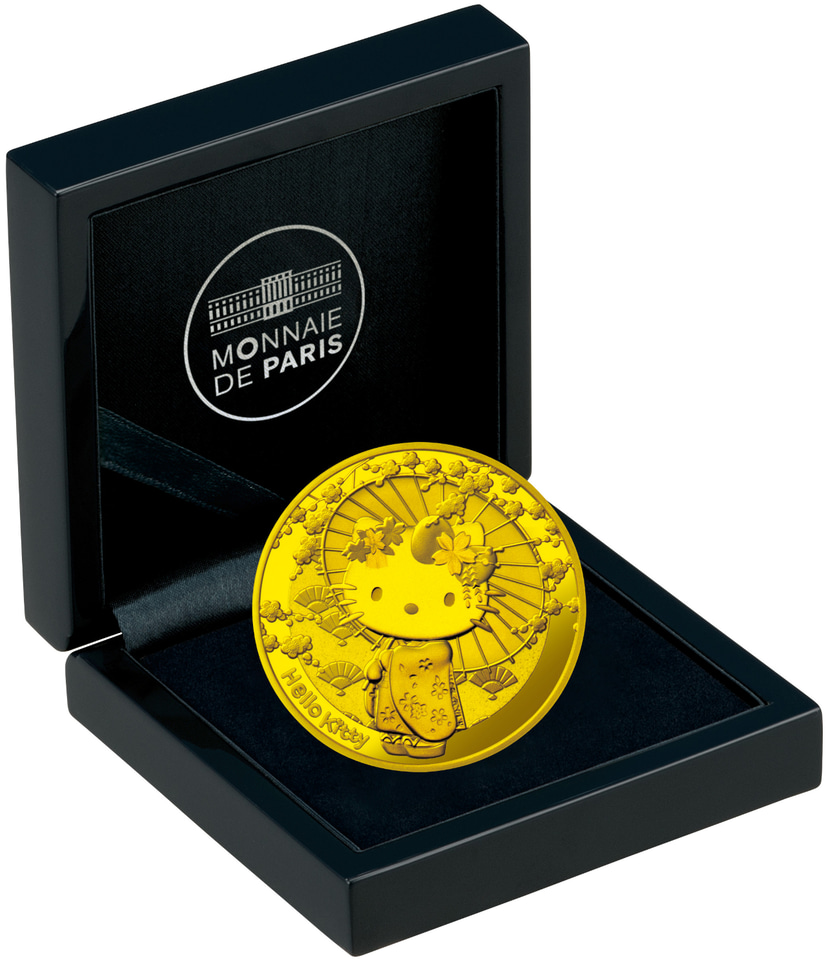 フランス国立造幣局が鋳造する「ハローキティ50周年記念コイン」全国の