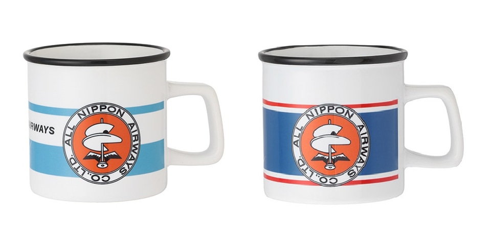 ANA、旧ロゴ使用のレトログッズ。懐かしいダヴィンチマークあしらった