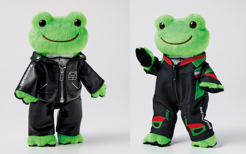 カワサキ×かえるのピクルス、限定コスチュームなどコラボ商品発売