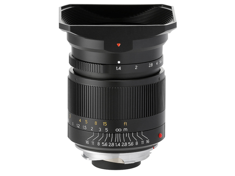 MおよびEマウントの広角単焦点「7Artisans 28mm F1.4 ASPH」用角型