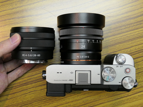 美品！】Sony α7C + FE 24mm F2.8 G 純正レンズ 美品！】Sony α7C + FE