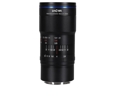 LAOWA、2倍マクロ対応MFレンズ「100mm F2.8 2X Ultra Macro APO」にL