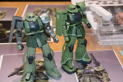 究極のザクを触ってみた！ 「GFFMC ザクII C型」体験レポート - GAME Watch