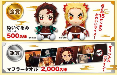 鬼滅の刃 くら寿司 ぬいぐるみセット