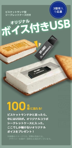 SPY×FAMILY ビスケットサンド型シークレットケース付きUSB SPY×FAMILY