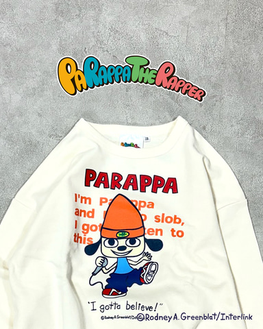 パラッパラッパー」キッズ用トレーナーがMERKEY'Sにて販売中 - GAME Watch