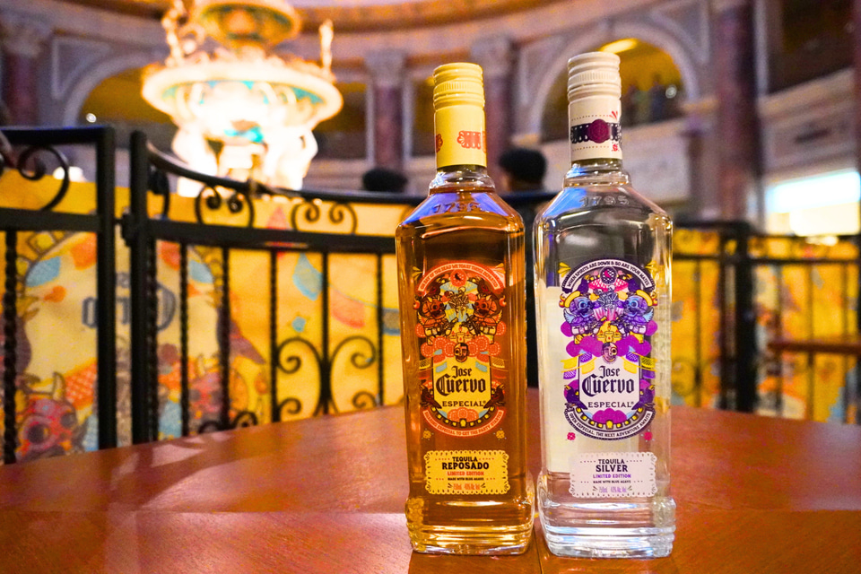 クエルボ エスペシャルゴールド グラス付き 3本セット 750ml アサヒ