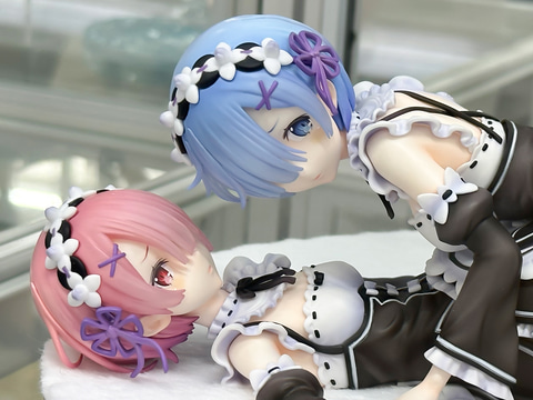 レム＋ラム＋エミリア アイドル Ver. 3体セット売り（専用台座付） 渋