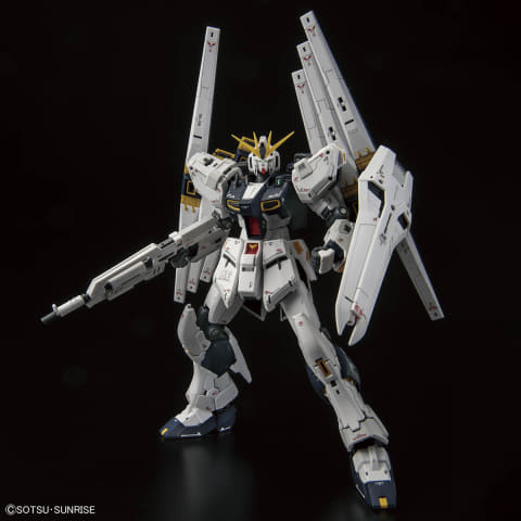 RG 1/144 νガンダム（ダブル・フィン・ファンネル装備型）」がGUNDAM
