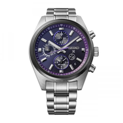 セイコー、紫の限定クロノグラフ 「東京2025世界陸上」記念 - Impress