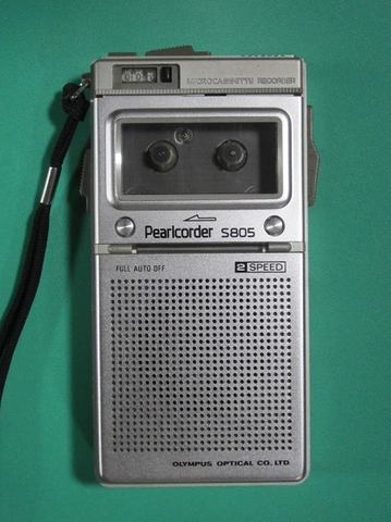 わたしの思い出家電】オリンパスのマイクロカセットレコーダー