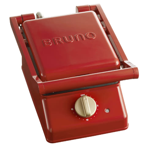 BRUNO、具だくさんホットサンドを手軽に作れる「グリルサンドメーカー