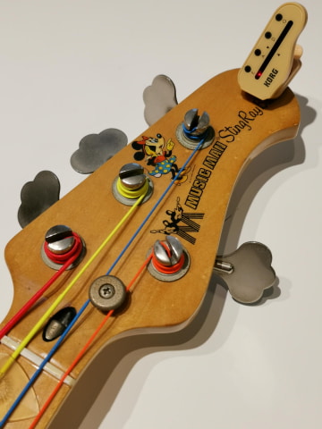 エレキベースセット FEANANDESアンプ KORGチューナー エレキベース