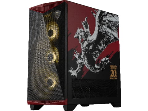 MSI、モンハン20周年記念のPCパーツ。ビデオカードやマザーボードなど4
