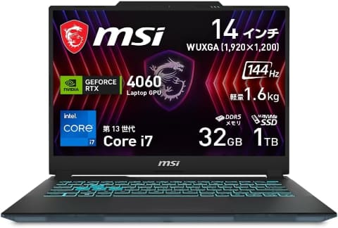 MSI、フルHD環境に必要な性能に絞った14型ゲーミングノート - PC Watch