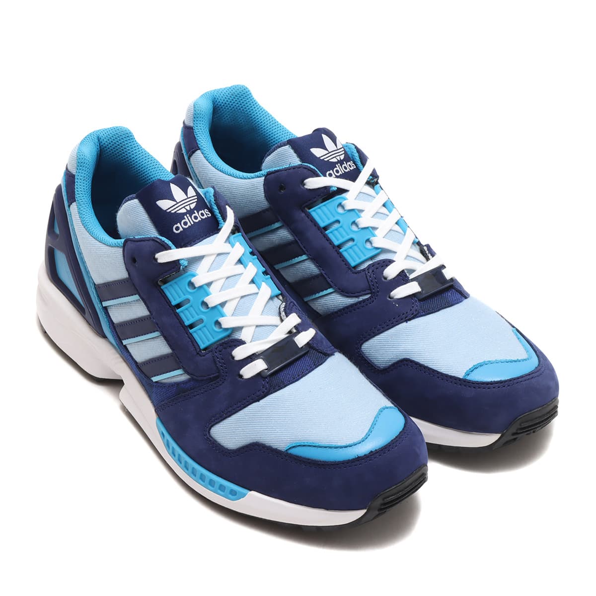 青 adidas ZX8000 DENIM atmos NIGHT SKY/BRIGHT CYAN/HAZY BLUE | atmos