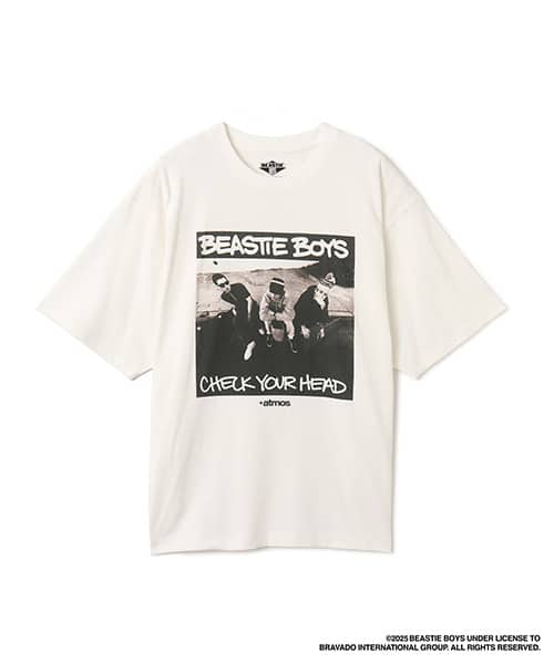 Beastie Boys x atmos Check Your Head T-shirt WHITE（ビースティ