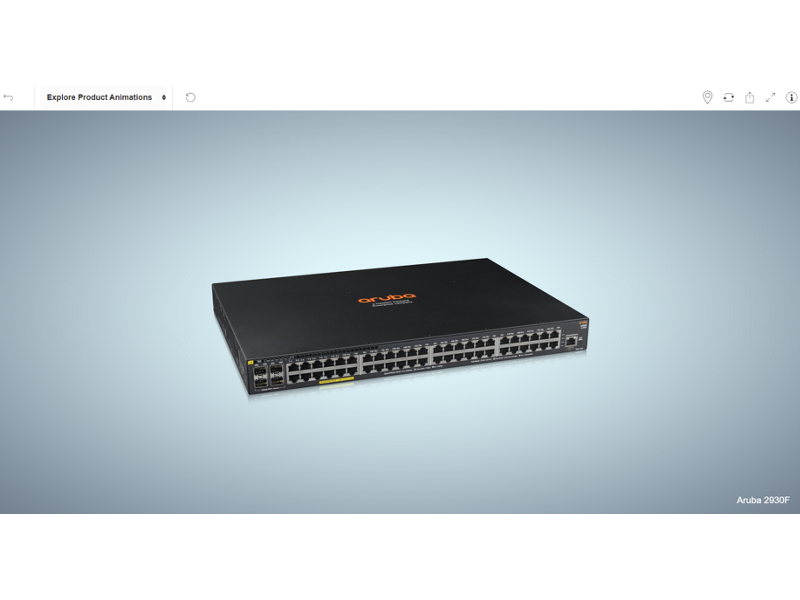 HPE Aruba Networking 2930F 24G PoE+ 4SFP+ Switch | HPE Store