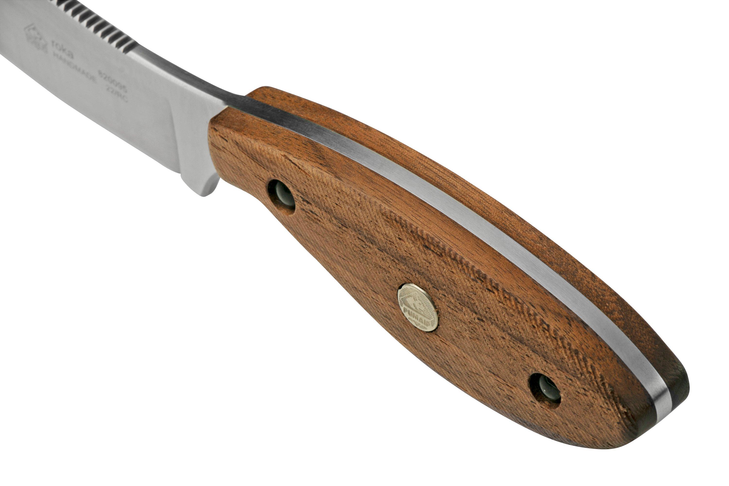PUMA IP Roka 820095 walnut wood, fixed knife | Advantageously