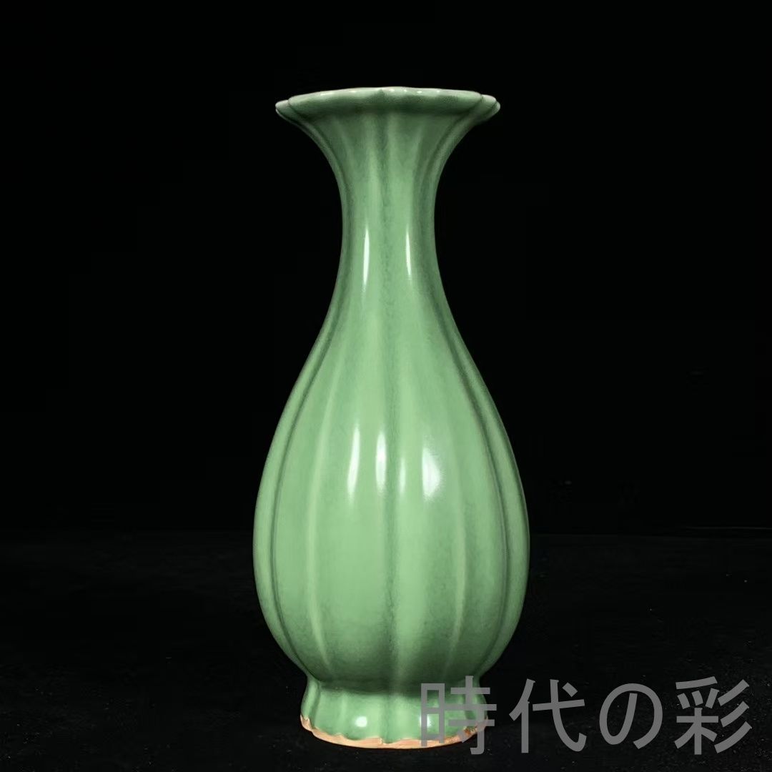 中国 龍泉窯 青磁 神獣 牛 置物 C R9319 中国青磁 置物