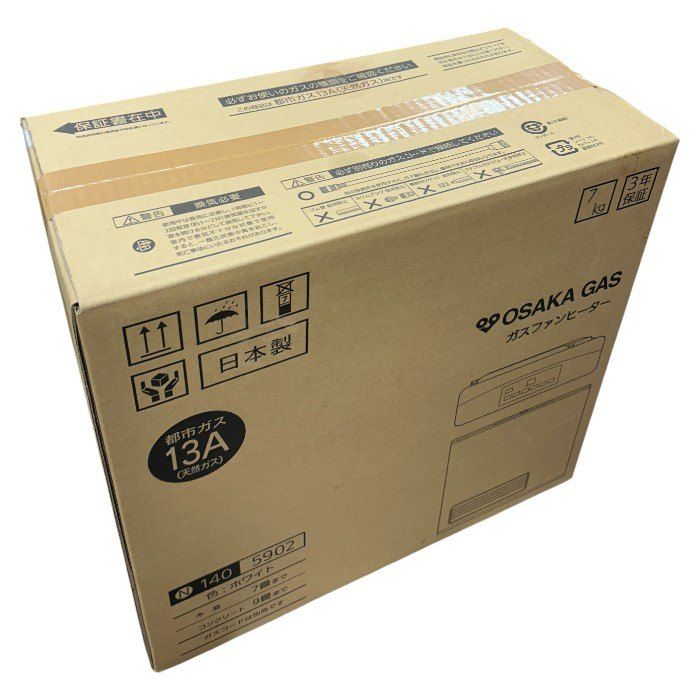 未開封品 ディスカウント ノーリツ 大阪ガス ガスファンヒーター